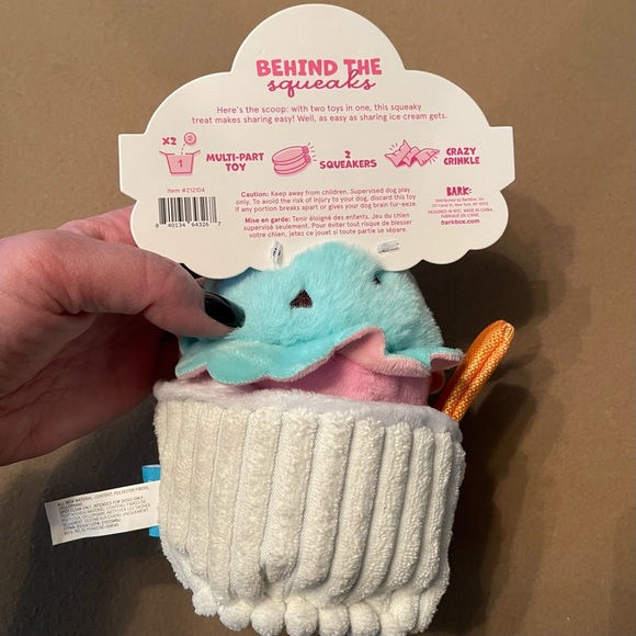 BarkBox “Cup O’ Pup” Five in One Dog and Puppy Toy NWT Large - Picture 5 of 5